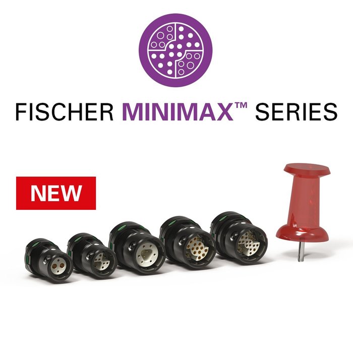 Fischer Connectors at DSEI: making advances in miniaturization, performance and data transfer with MiniMax USB 3.0 and UltiMate Power solutions